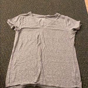 Grey V neck